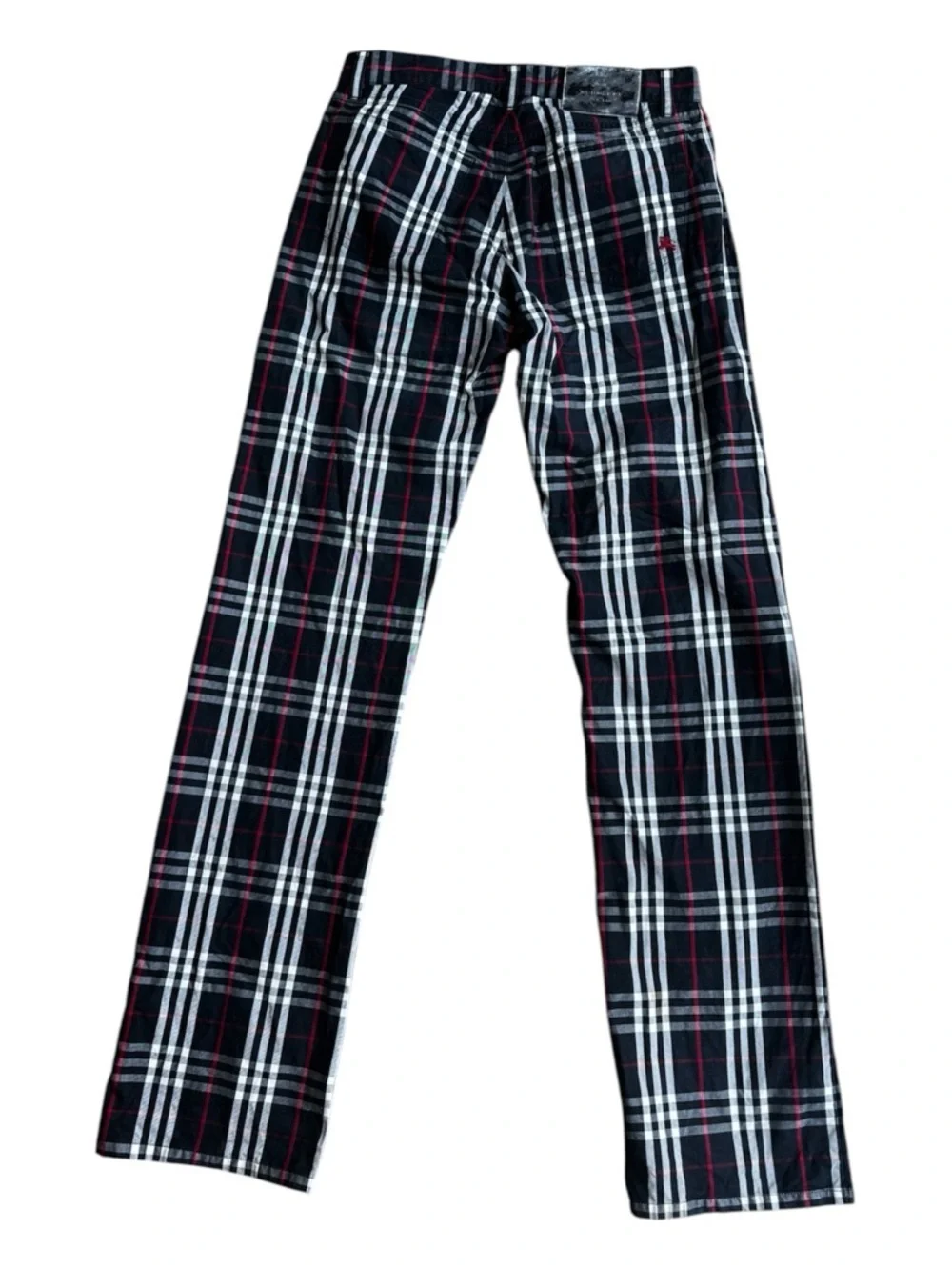 Burberry Men’s VTG Black Label Trousers Slacks Pants Nova Check Sz 28x32